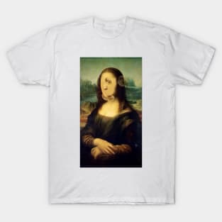 Gioconda - Mona Lisa instagram filters - Modern T-Shirt